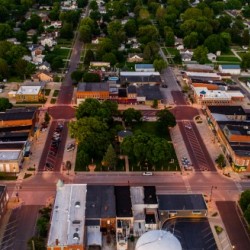 Rushville, IL Square and Town