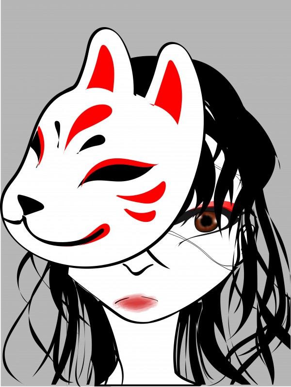 kitsune mask by Chino20