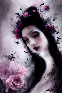 Violet a Surreal Portrait