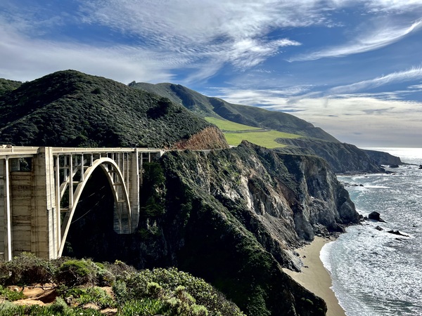 Bixby Bridge Hwy 1 CA by Tom Bromann