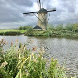 Kinderdijk Village The Netherlands