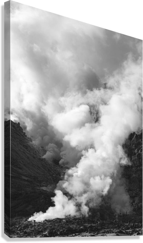 Smoke Stacks Canvas Print