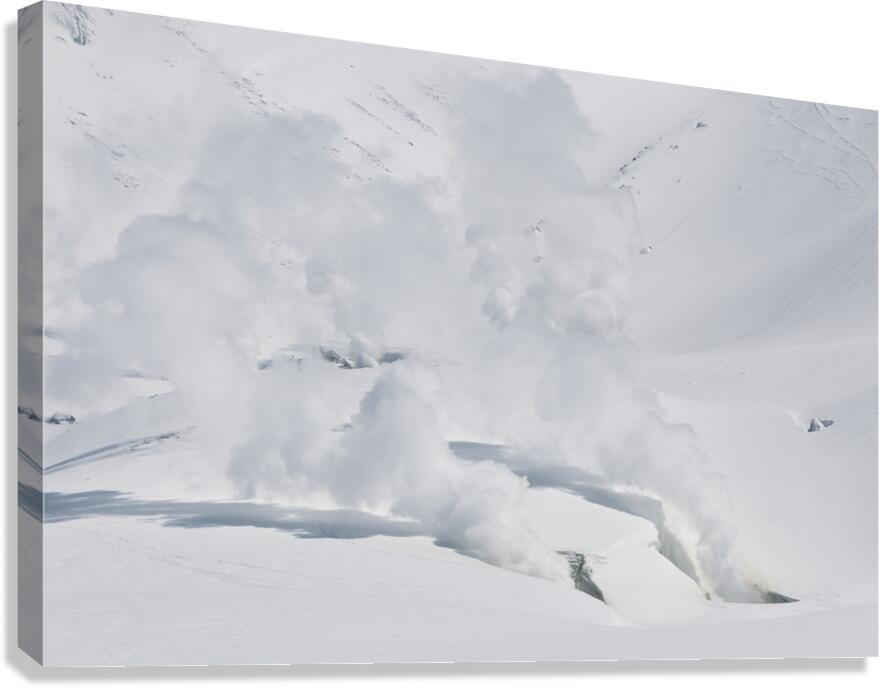 Mt. Asahidake Canvas Print