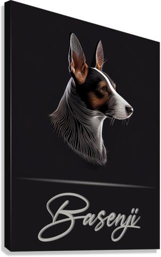 Basenji Canvas Print