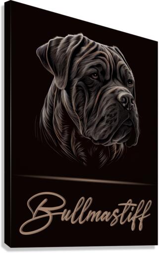 Bullmastiff Canvas Print