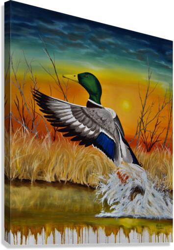 Take Off Canvas Print
