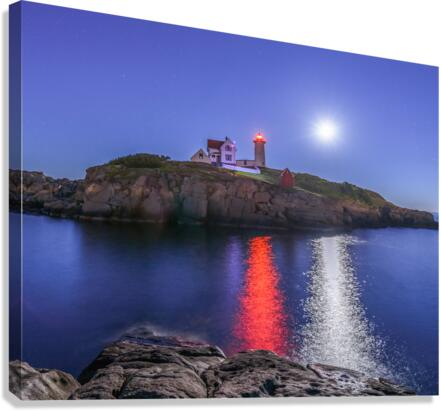 Nubble Lighthouse Canvas Print
