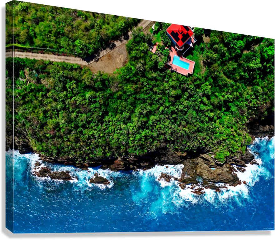 Clifftop Symphony Canvas Print