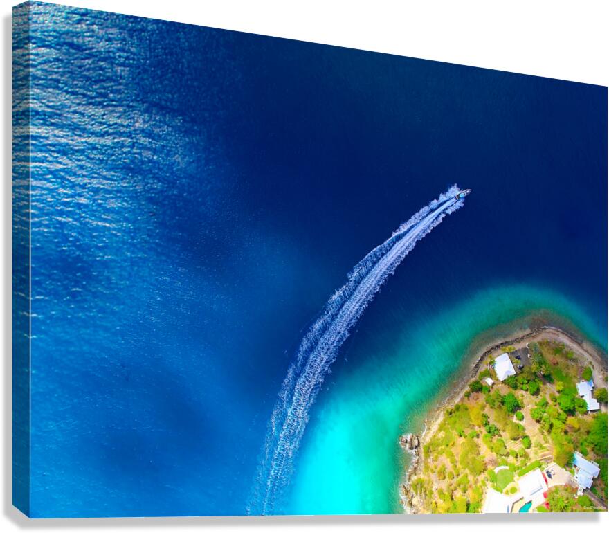 Currents of Exploration Canvas Print