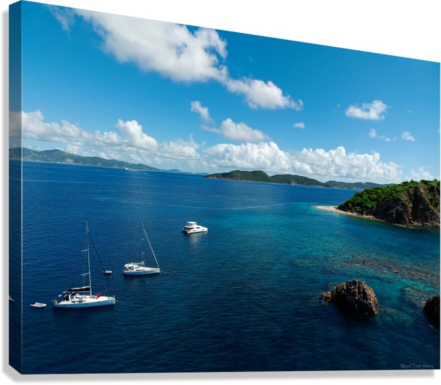 Anchored Bliss Canvas Print