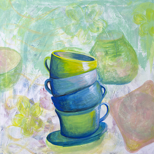 Stacked Cups