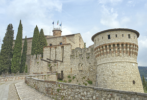 Brescia Castle Italy