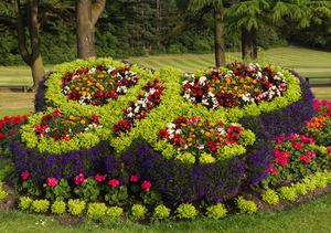 Floral Butterfly Sculpture