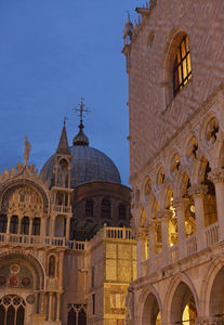 St Marks Basilica at Night