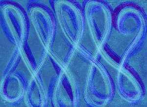 Dream Wave Purple and Blue