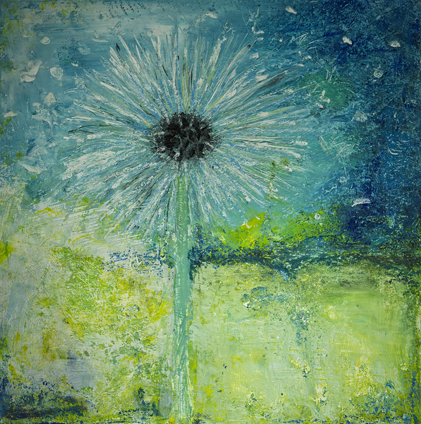 Dandelion Abstract Print