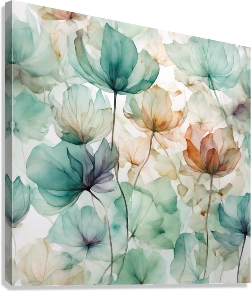  A stunning watercolor illustration featurin Canvas Print