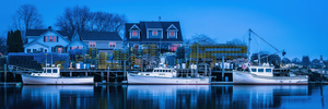 Blue Hour Boats