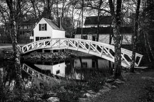 Footbridge Reflections