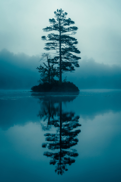 Blue Island Print