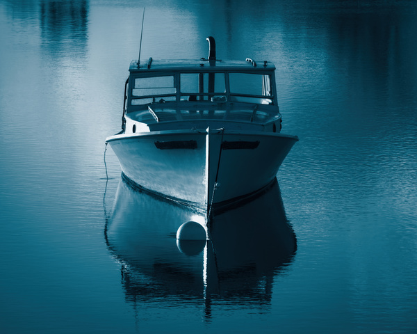 Teal Harbor Print