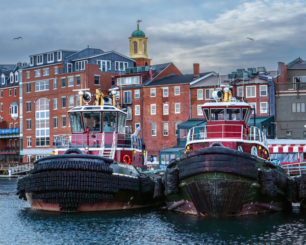 Tugboat Duo Print