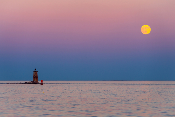 Whaleback Moon Print