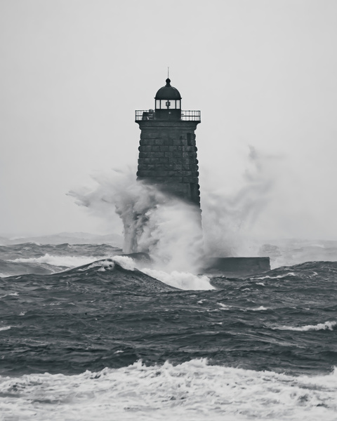 Whaleback Waves Print