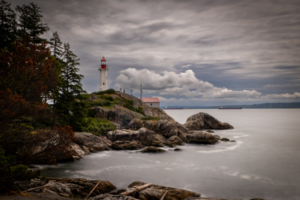 Stormy Lighthouse by Deb Friesen