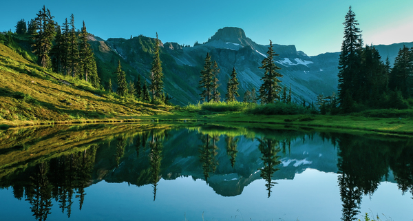 Table Mountain Reflections by Deb Friesen