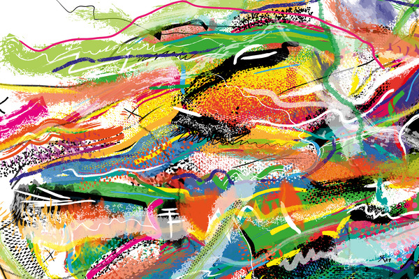 Abstractionwave 003-02 Print