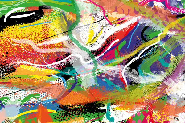 Abstractionwave 003-06 Print
