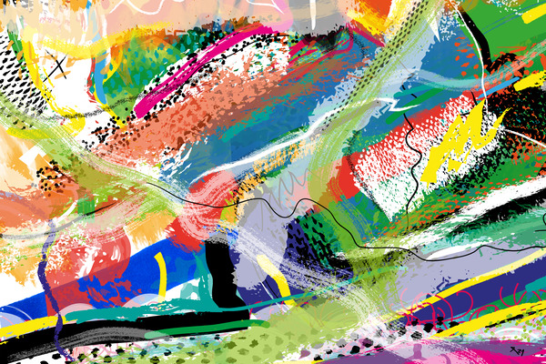 Abstractionwave 003-08 Print