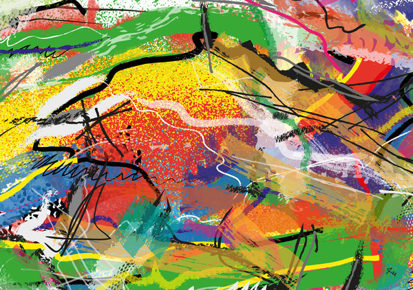 Abstractionwave 005-19 Print