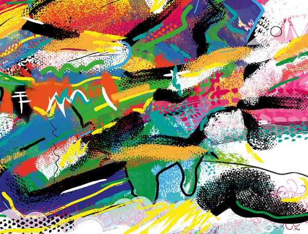 Abstractionwave 006-01 Print