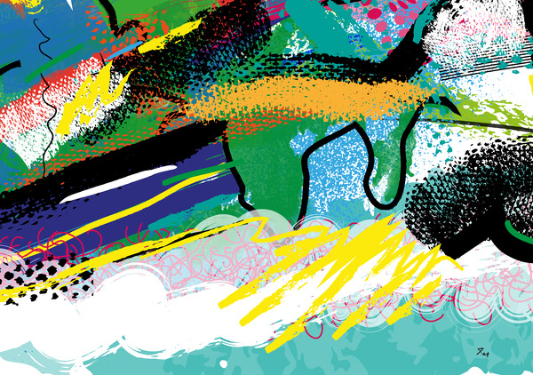 Abstractionwave 006-09 by XIBUUUSTUDIO