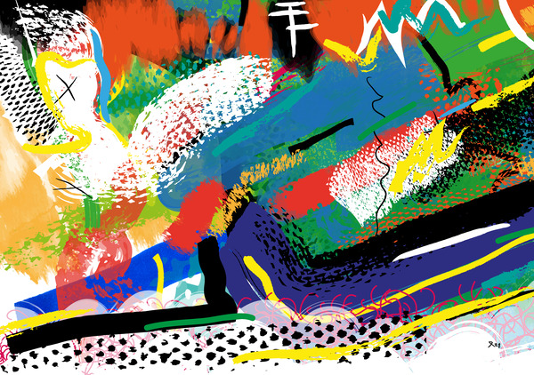 Abstractionwave 006-14 Print