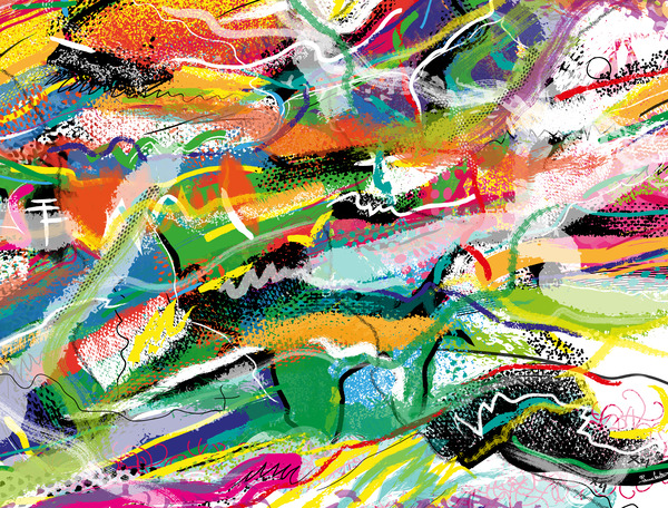 Abstractionwave 007-01 Print