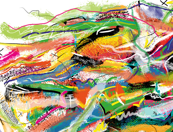 Abstractionwave 007-02 by XIBUUUSTUDIO