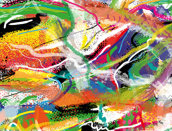 Abstractionwave 007-06 Print