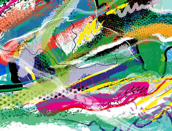 Abstractionwave 007-07 Print