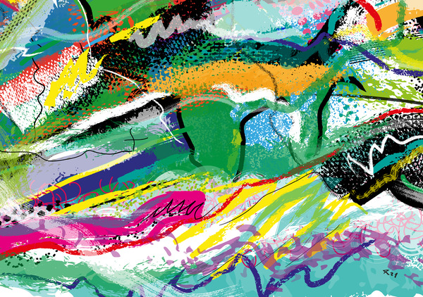 Abstractionwave 007-09 Print