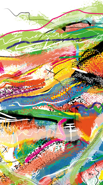 Abstractionwave 007-29 by XIBUUUSTUDIO