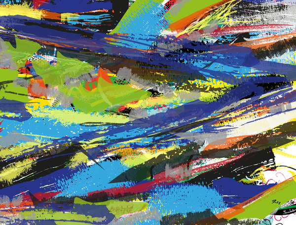 Abstractionwave 008-01 Print