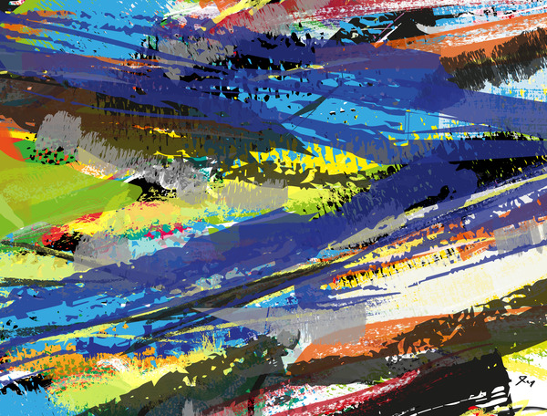 Abstractionwave 008-04 by XIBUUUSTUDIO