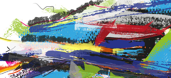 Abstractionwave 008-26 Print