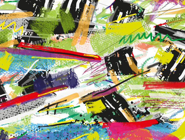 Abstractionwave 009-01 Print