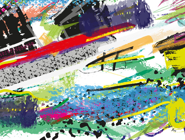 Abstractionwave 009-07 Print