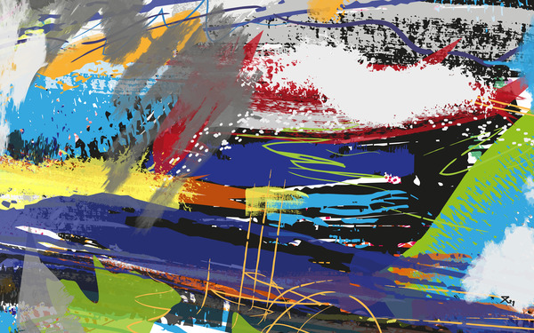 Abstractionwave 010-06 Print