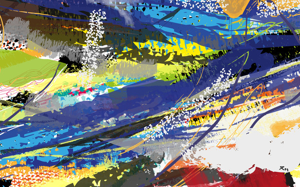 Abstractionwave 010-07 Print